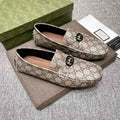 Gucci Monogram Driving Loafers — hero
